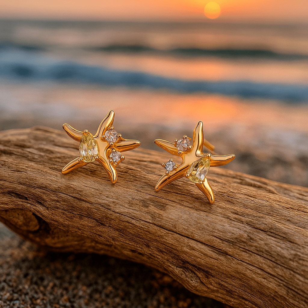 Saga | Starfish earrings
