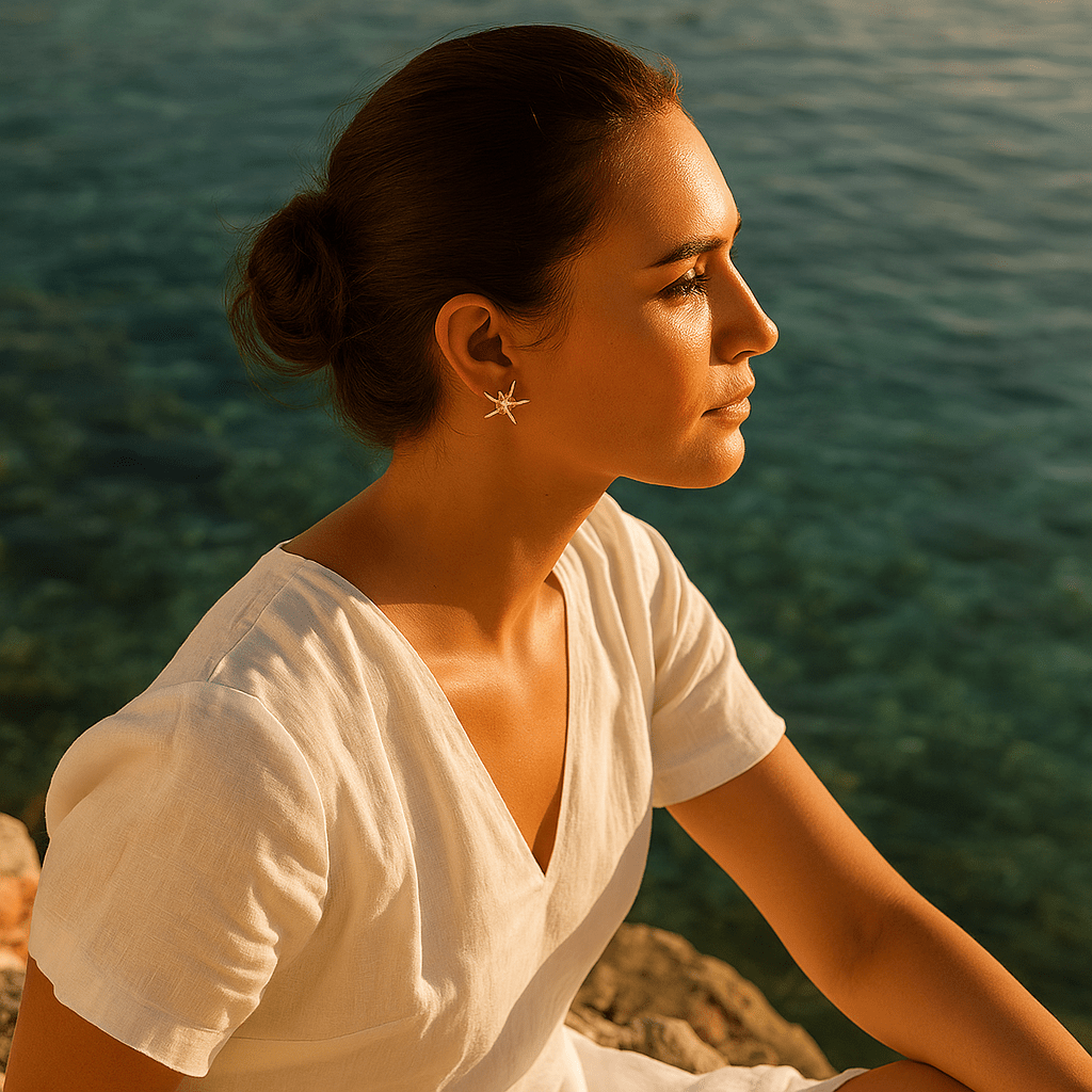 Saga | Starfish earrings