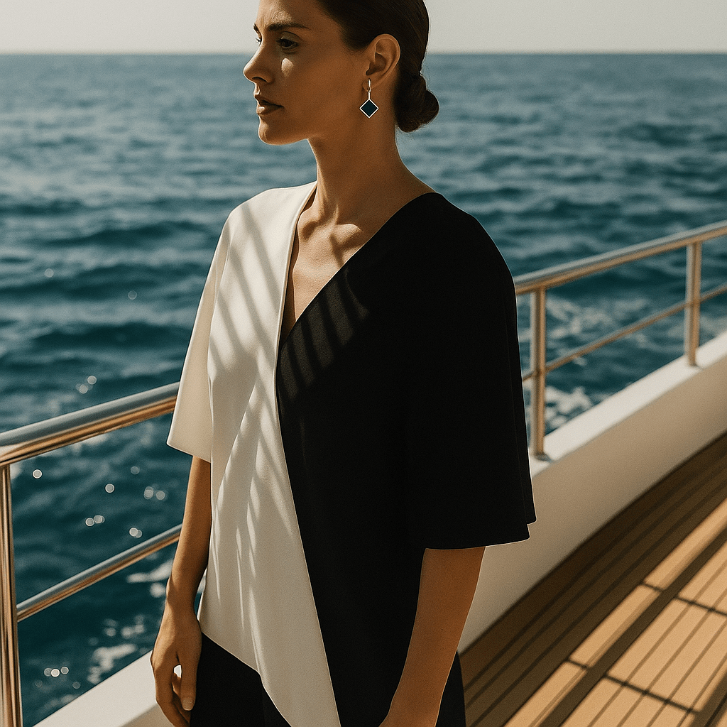 Selma | Square earrings