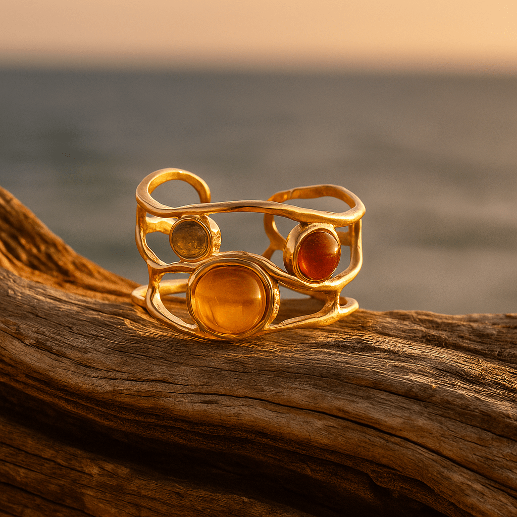 Sofie | Golden sun rings