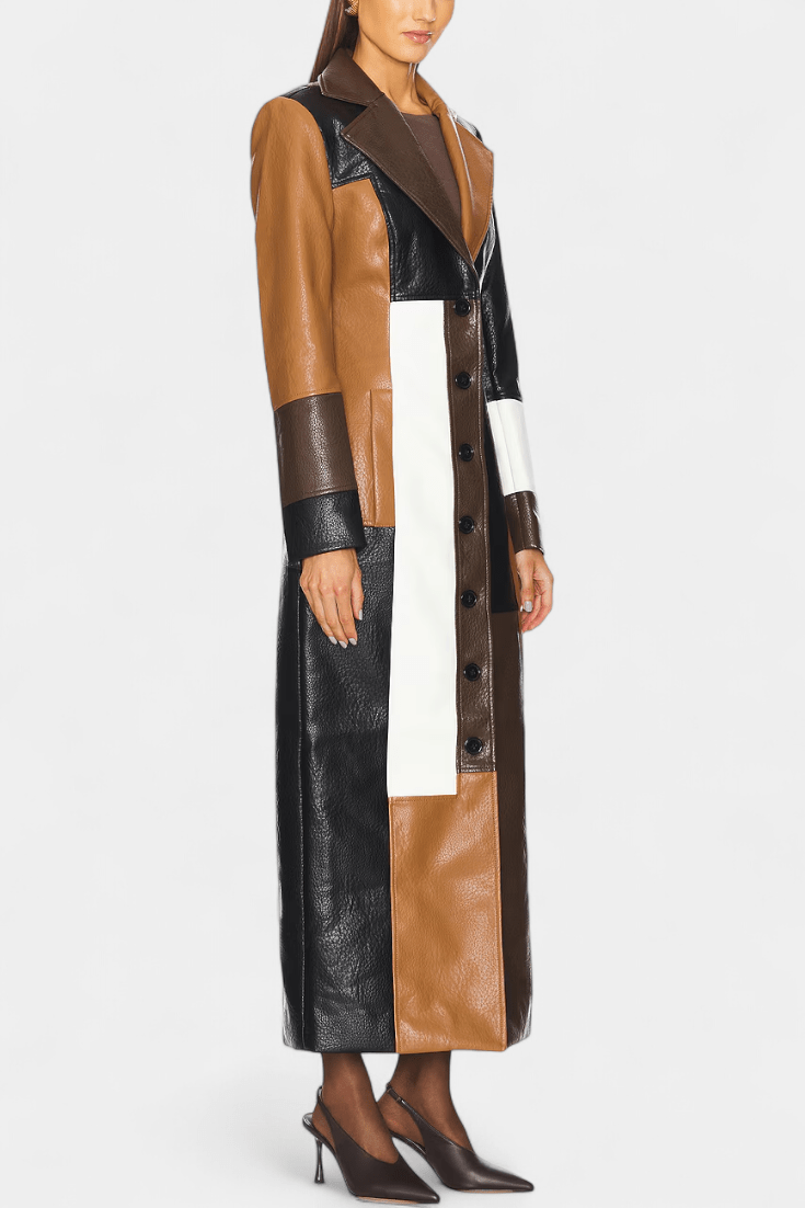 Solveig | Patchwork Trench Coat