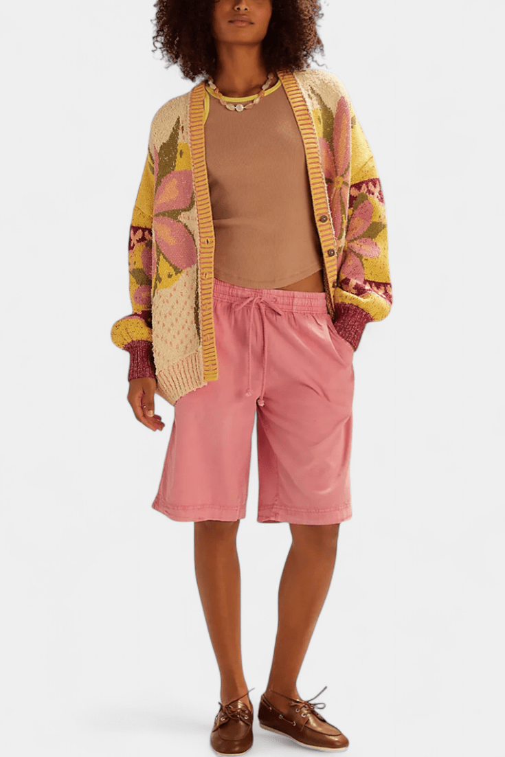 Stine | Floral cardigan