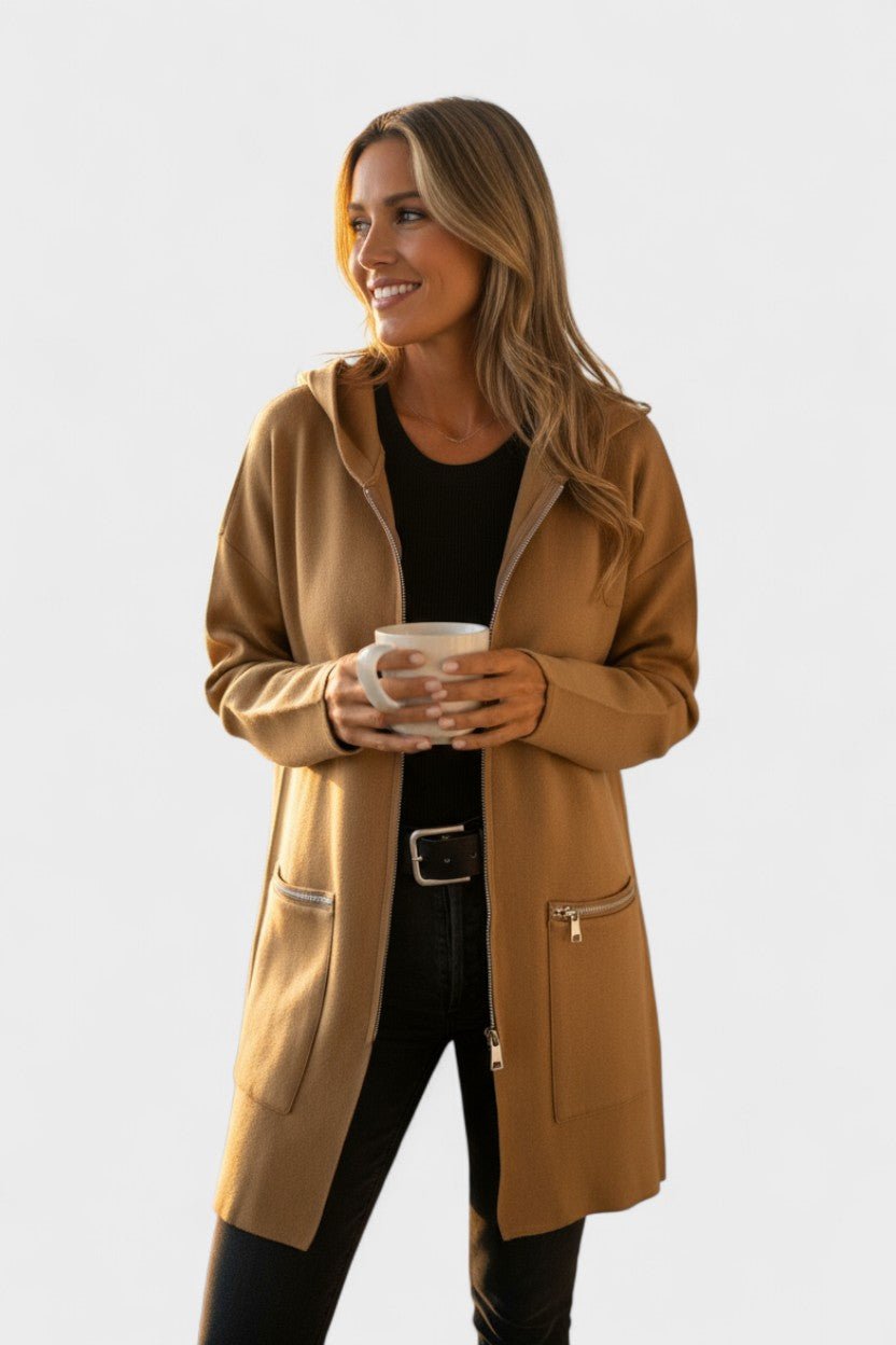 Veslina™ | Elegant knitted jacket for layering