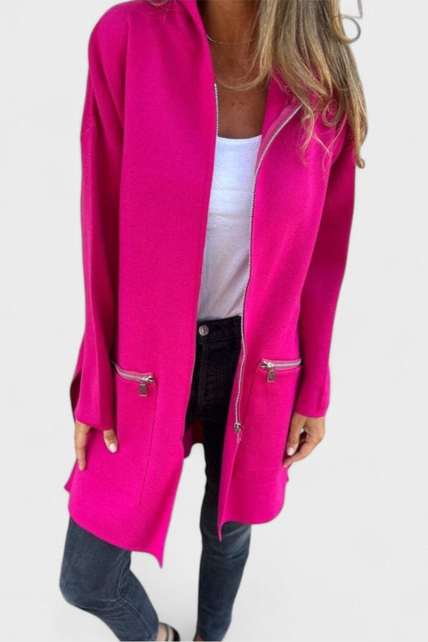 Veslina™ | Elegant knitted jacket for layering