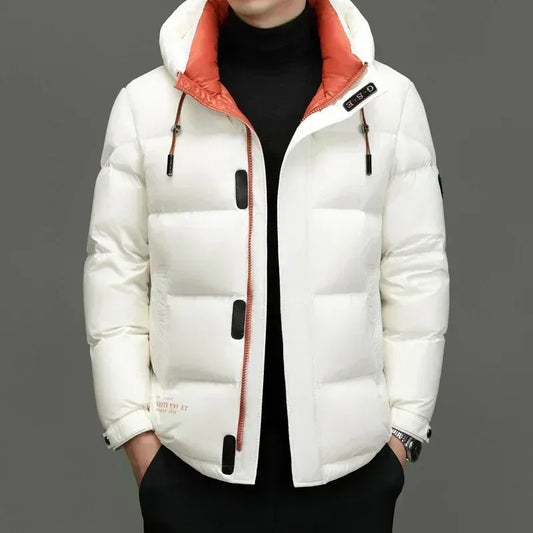 Anders | Vandtæt vinterjakke med hætte til mænd