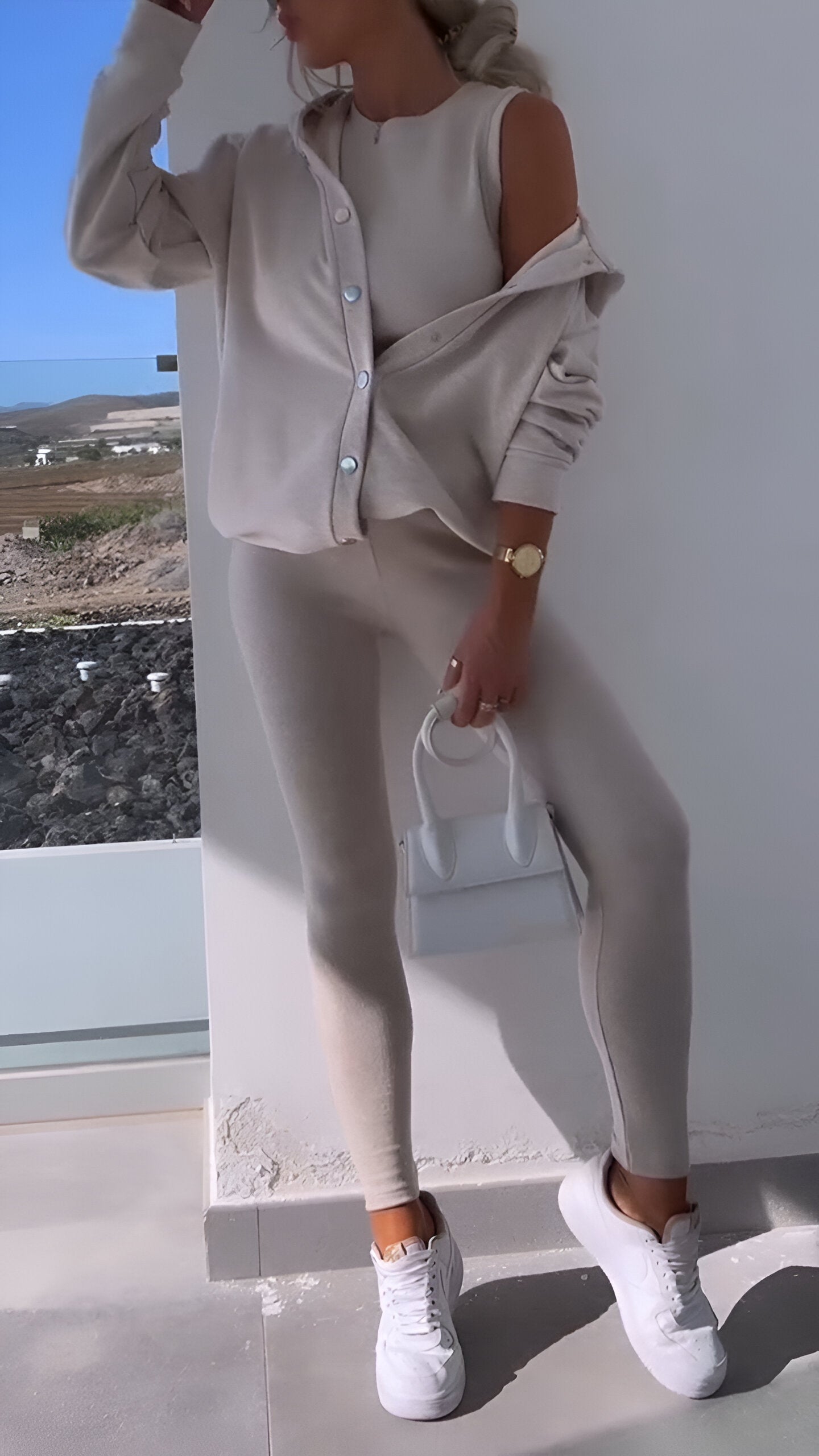 Ivalo | Hættetrøje og Leggings Sæt