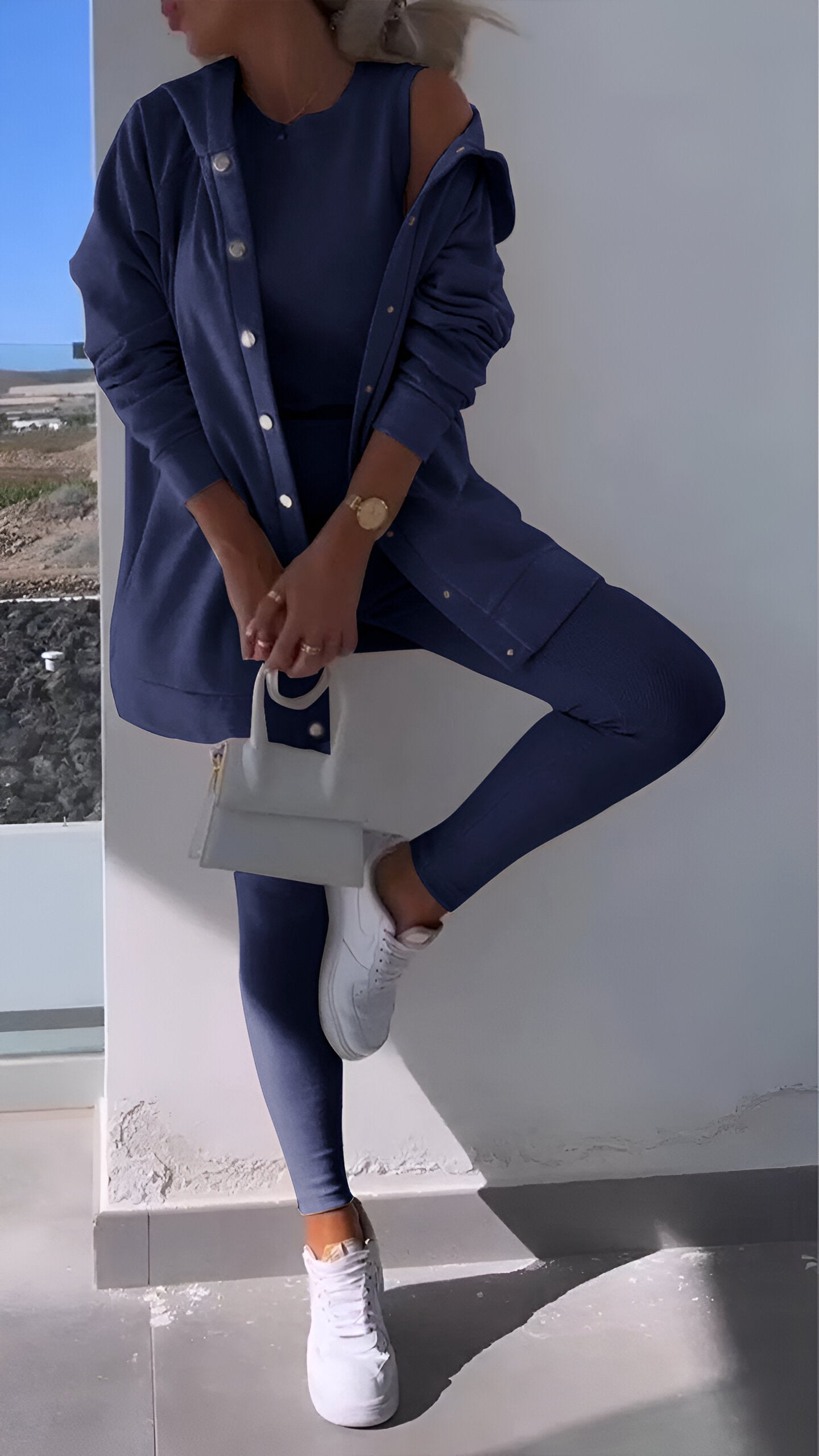 Ivalo | Hættetrøje og Leggings Sæt