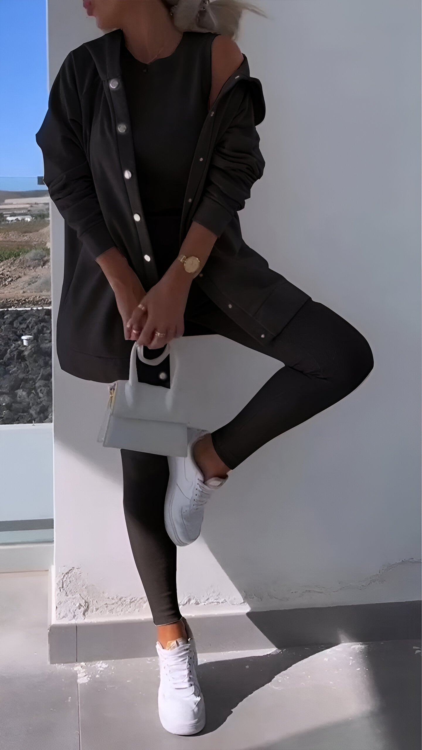 Ivalo | Hættetrøje og Leggings Sæt